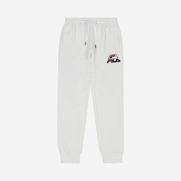 Calça Fila Mulher Branco - Fila Bb Logo En Portugal,TUQB-35640